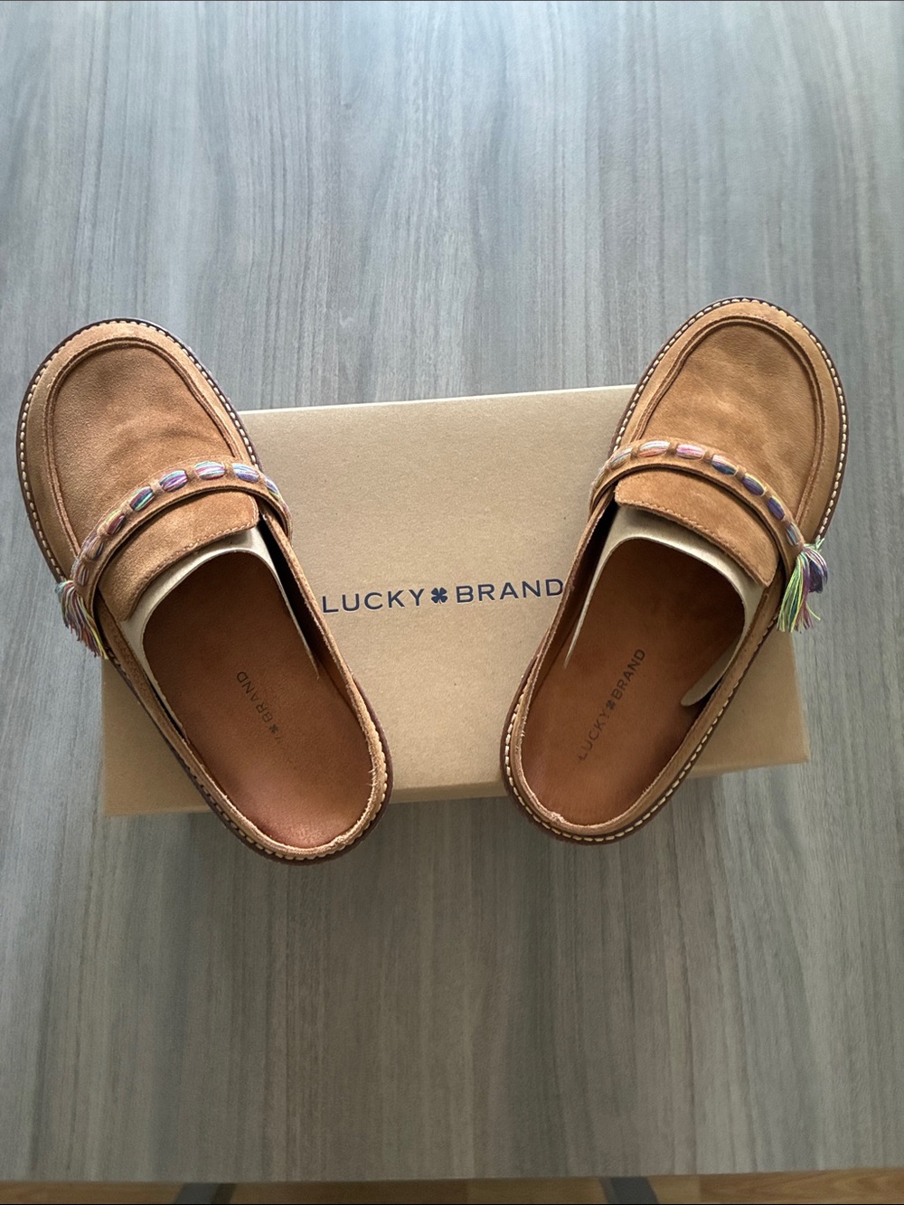 EUC LUCKY BRAND TANIIAE. Size 7.5